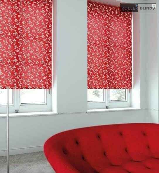 patterned roller blinds