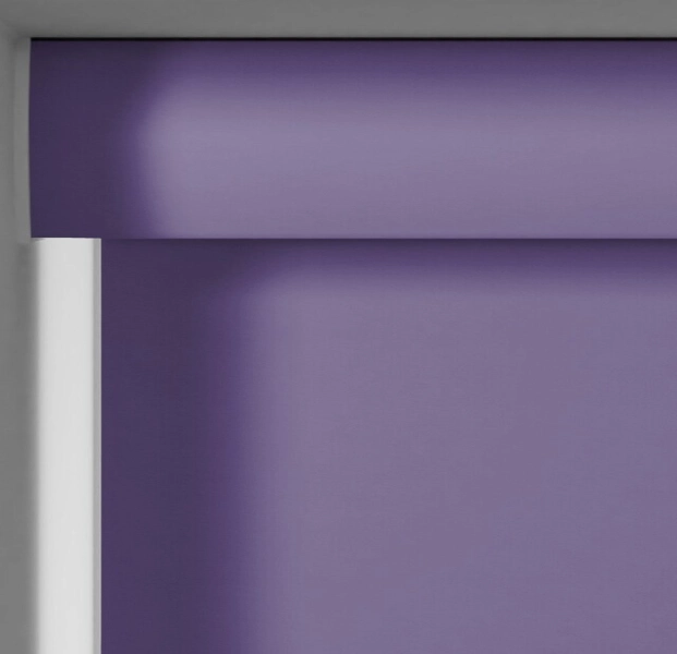 Plum purple glow roller blinds